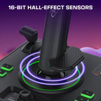 Turtle Beach VelocityOne Flightstick II for Xbox Series X|S. Xbox One & Windows PC - 16-bit Hall-Effect Precision. 8 Axes. 38 Programmable Inputs. RGB Lighting. Flight Display. HOTAS Expandable with Dual Throttle