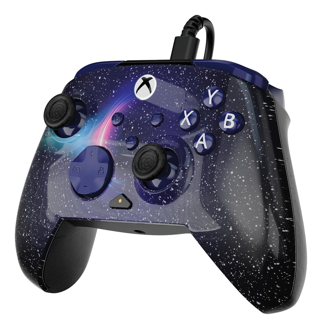 Turtle Beach Rematch Advanced Wired Gaming Controller for Xbox & PC | Xbox Series X|S. Xbox One. PC. 2 Remappable Buttons. Hall-Effect Triggers. Audio Controls. Image Shifting Design
